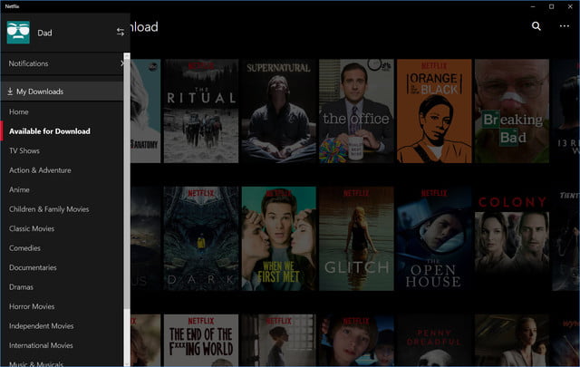how to download shows on netflix on mac
